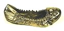 Womens Designer Pewter Flexi Ballerina Flat Shoes
