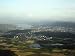 Aerial View of the City, Lakes and Surrounding Hills, Zurich, Switzerland Photographi...