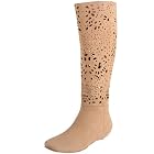 Gentle Souls Silver Boot Lasercut Tall Boot