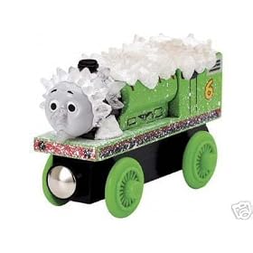 New Jack Frost Percy Thomas the Tank Engine Wooden Train Engine Loose Item Includes Character Card Retired Collector's Item LC99123-A