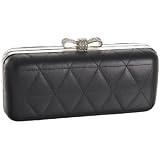 Magid Quilted Box Clutch