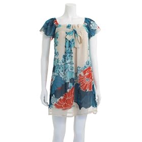 Buy 213 Industry Floral Print Dress - Blue by 213 Industry