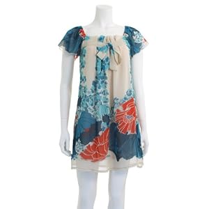 Buy 213 Industry Floral Print Dress - Blue by 213 Industry