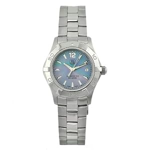 TAG Heuer Women's WAF1417.BA0823 Aquaracer Blue Mother-of-pearl dial Watch from TAG Heuer