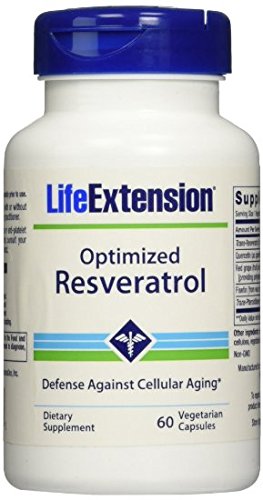 Life Extension Optimized Resveratrol Synergistic Grape-berry Actives 60 x 2