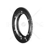 Fotodiox Pro Adapter -- Nikon Lens - Canon EOS Camera Adapter for Canon 1d, 1ds, Mark II, III, 5D, 5D Mark II, 10D, 20D, 30D, 40D, 50D, Digital Rebel xt, xti, xs, xsi, x1i, 300D, 350D, 400D, 450D, 500D, 1000D