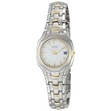 Citizen Womens EW1254-53A Eco-Drive Two-Tone Watch