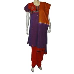 Shalwar Kameez Cotton Embroidered Dress Size M (slk345)