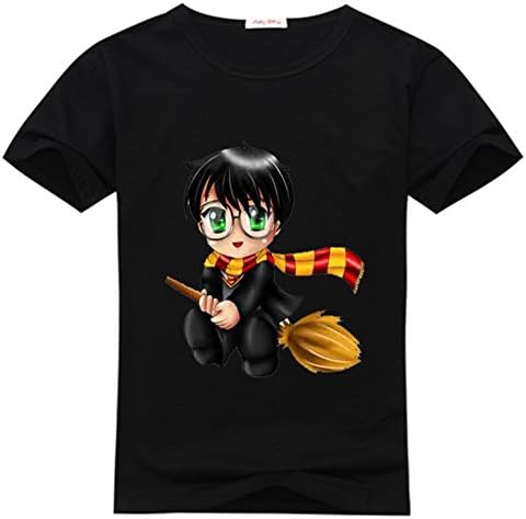 Xuemei Lin Mens Harry Potter Black T-shirts Size XXXL