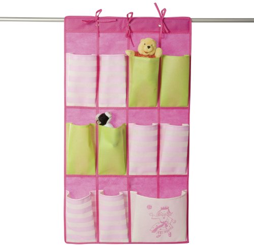 WENKO 4386010100 H&auml;ngeorganizer Princess - 11 F&auml;cher, Vlies, 50 x 90 cm