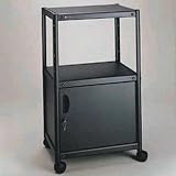 Adjustable-Height AV Cart