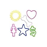 Silly Bandz Fun Shapes - 24 Pack