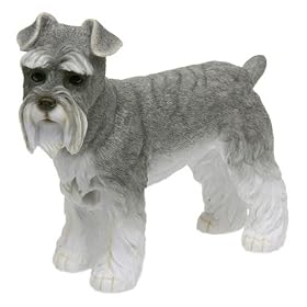 LP16365 Standing SCHNAUZER Dog Ornament - Best Breed Range Of Collectable Dogs By Leonardo