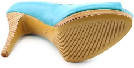 Nine West Danee Torquoise Platform Sandal Women Size 6 M .
