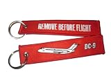 Line Air - Avion Miniature - Porte clefs Douglas DC9