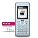 Sony Ericsson J132 Prepaid Handy heaven blue Xtra Pac inkl. 15 Euro Startguthaben