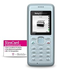 Sony Ericsson J132 Prepaid Handy sky blue Xtra Pac inkl. fifteen Euro Startguthaben