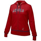 Nike Los Angeles Angels of Anaheim Ladies Red Full Zip Fan Sweatshirt