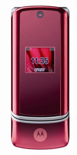 Motorola - KRZR K1 T�l�phone portable � clapet- photo/MP3/bluetooth/slot MicroSD - Rose