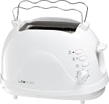 Clatronic 263089 TA 3287 2 Scheiben-Toaster, weiß