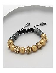 Polyester Simulated Pearl Bracelet