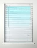 Cream - Gloss PVC Venetian Blind / Blinds - 60x160cm