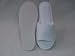 Velour Terry Slipper, White, Open Toe, 2 Pair