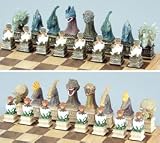 Dinosaur Chess Set, King:4 - Chess Chessmen