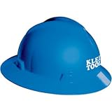 Klein Tools 60036 V-Gard Hard Hat with Klein Tools Standard Logo, Blue