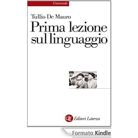 Prima lezione sul linguaggio (Universale Laterza. Prime lezioni)
