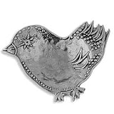 Crosby and Taylor (formerly Tin Woodsman) Solid Pewter Teabag Holder, Bird, Made in USA... by Tin Woodsman Pewter