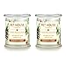 One Fur All 100% Natural Soy Wax Candle, 20 Fragrances - Pet Odor Eliminator, Up to 60 Hours Burn Time, Non-Toxic, Eco-Friendly Reusable Glass Jar Scented Candles â€“ Evergreen Forest - Pack of 2