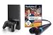 PlayStation 2 - PS2 Konsole, black inkl. SingStar Schlager + Mikrofone