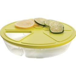 Trudeau 3 in 1 swivel condiment set