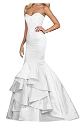 Lace Taffeta Mermaid Evening Dress/Prom Dress 