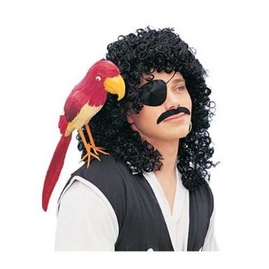 Curly Character Wig - Black