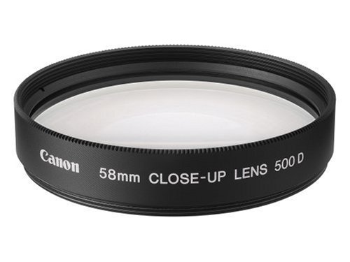  Canon 2822A001AA Bonnette Macro 500 D 58mm pour pour objectif 58 mm