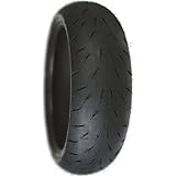 Shinko Hook Up Drag Radial Sport Bike Motorcycle Tires w/ Free B&F Heart Sticker - 180/55ZR17 / Rear