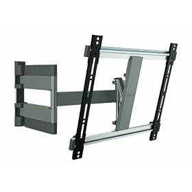 Vogels - Thin 245 - Support mural orientable/Inclinable pour Ecran LED/LCD/Plasma 26"-42'' - VESA 400 x 400 mm - Supporte jusqu'� 18 kg - Gris/Aluminium