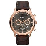 Fossil Ansel Leather Watch - Brown