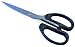 Officemate 8-Inch Stainless Steel Soft Grip Scissors, black Handle Deli's product