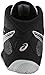 Asics Men's Snapdown Wide Wrestling Shoe, Black/Silver, 8.5 W US