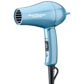 Babyliss Pro TT BABNT052T Nano Titanium Folding Travel Hair Dryer