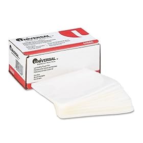 Clear Laminating Pouches, 5mm, 4-3/8 x 6-1/2, 100/box