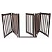 Dynamic Accents 5 Panel Freestanding Walk Through Gate MAHOGANY