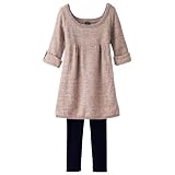 「(チェスナット ヒル)CHESTNUT HILL ワンピース(レギンス付きニットチュニックワンピース) レディス 【ピンク/LL】」の画像