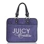 NEW AUTHENTIC JUICY COUTURE SLIM BUSINESS BRIEF LAPTOP CASE (Indigo)
