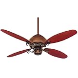 Hunter Casbah Ceiling Fan 23721- 52' Satin Bronze with Faux Acorn Leather