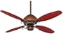 Hunter Casbah Ceiling Fan 23721- 52" Satin Bronze with Faux Acorn Leather