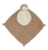 Angel Dear 14" x 14" Blankie in Brown Monkey